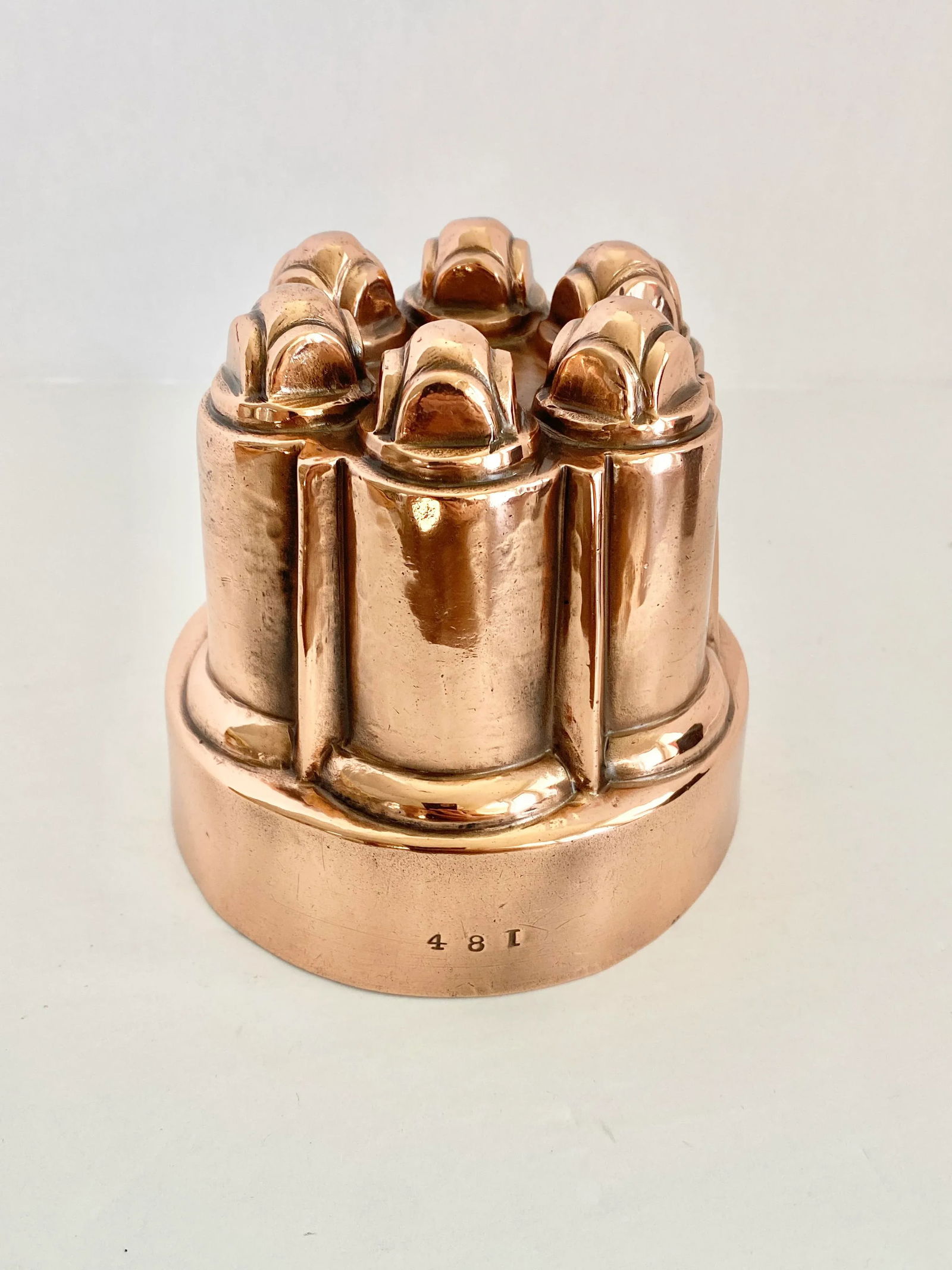 Late 19th Century Antique English Copper Mold Made by Benham & Froud for Harrod's of London #481 - 5