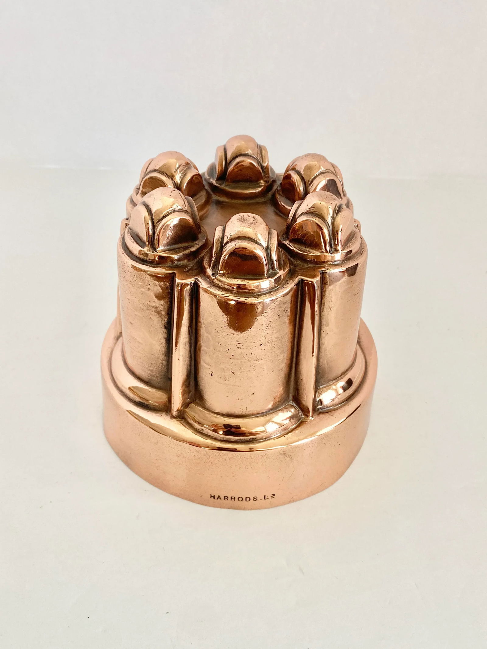 Late 19th Century Antique English Copper Mold Made by Benham & Froud for Harrod's of London #481 - 6