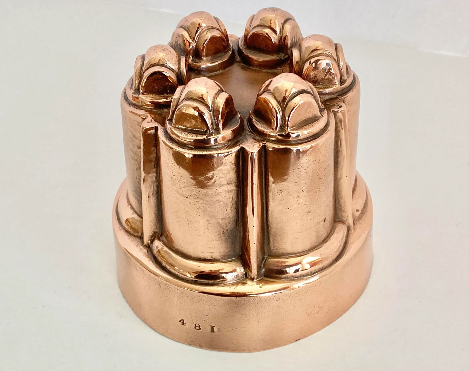 Late 19th Century Antique English Copper Mold Made by Benham & Froud for Harrod's of London #481 - 7