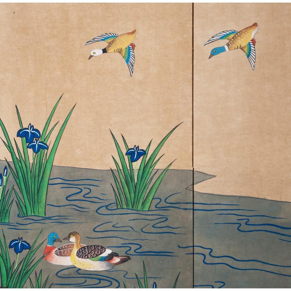 1940s Vintage Chinese Byobu Screen - 5