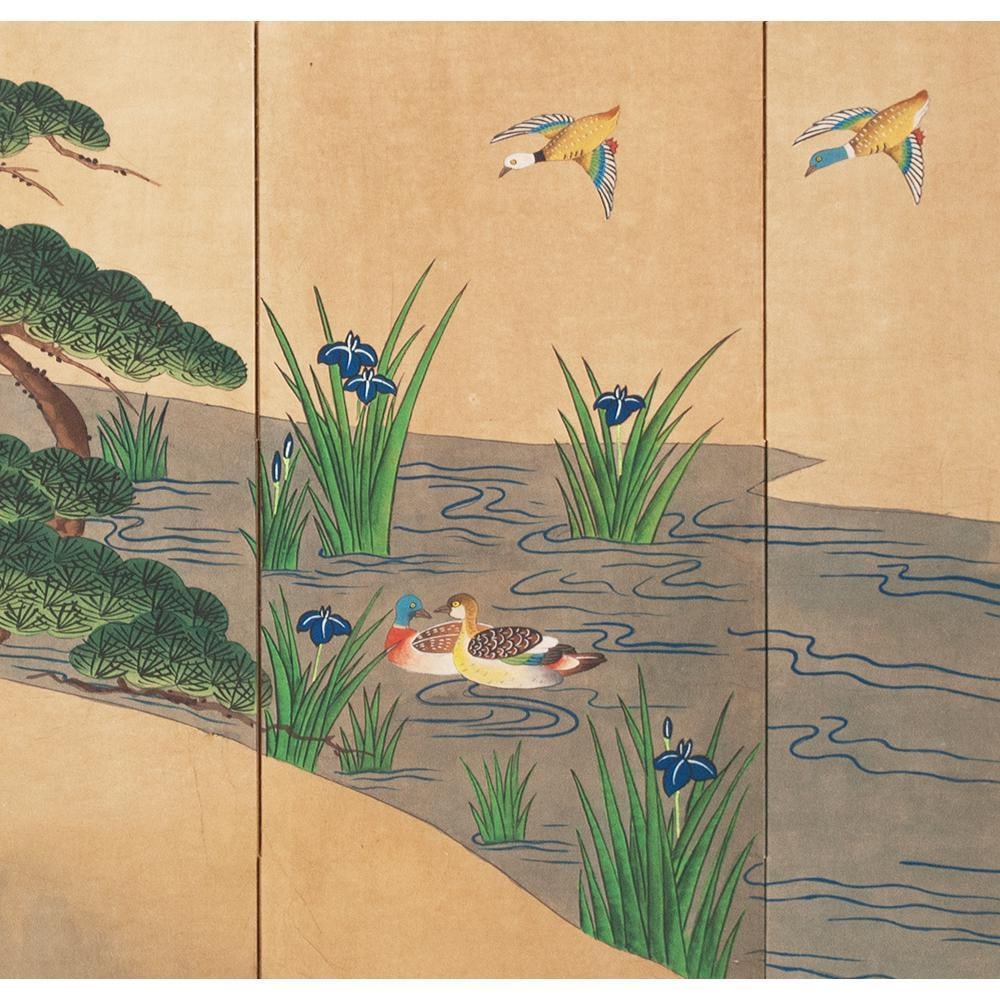 1940s Vintage Chinese Byobu Screen - 6