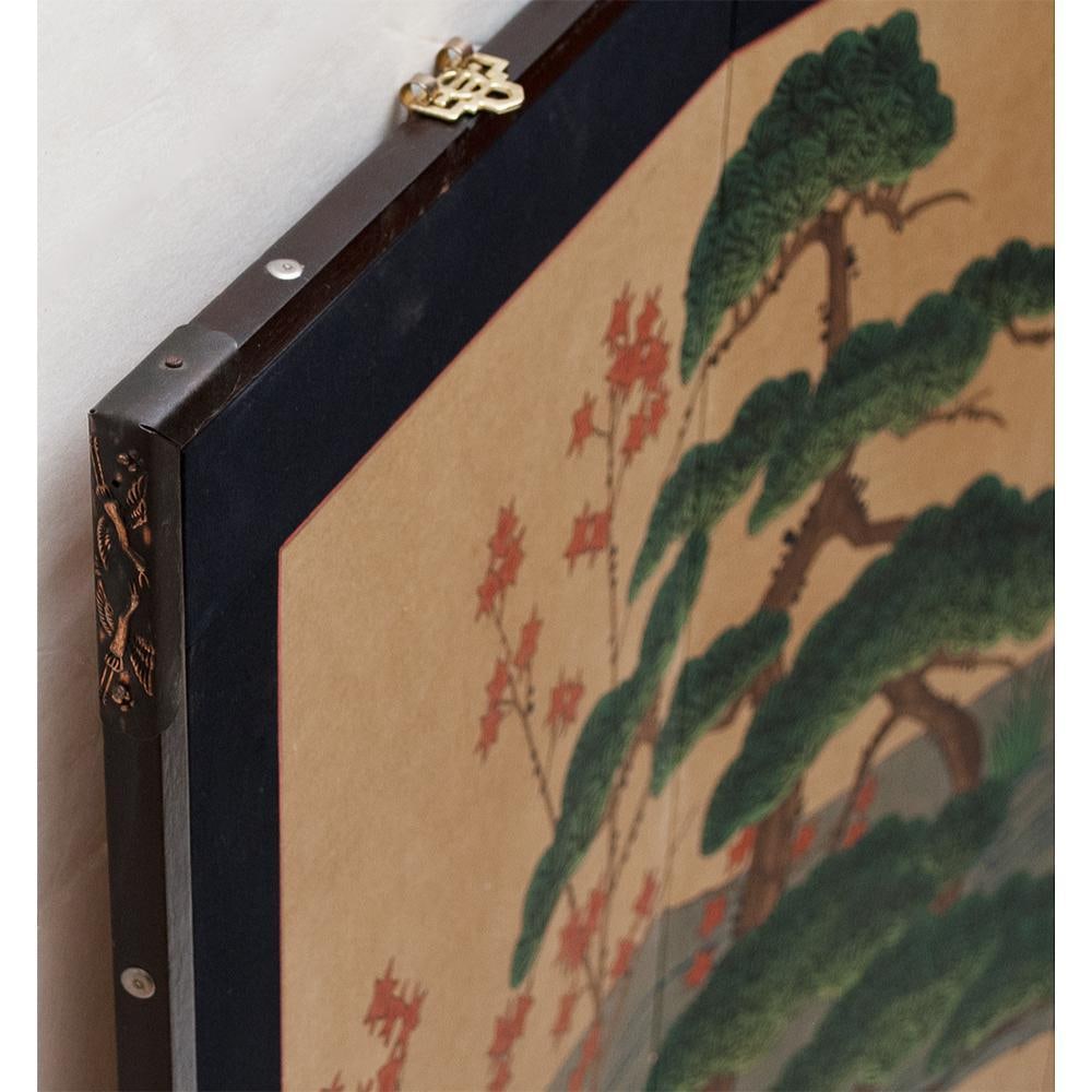 1940s Vintage Chinese Byobu Screen - 7