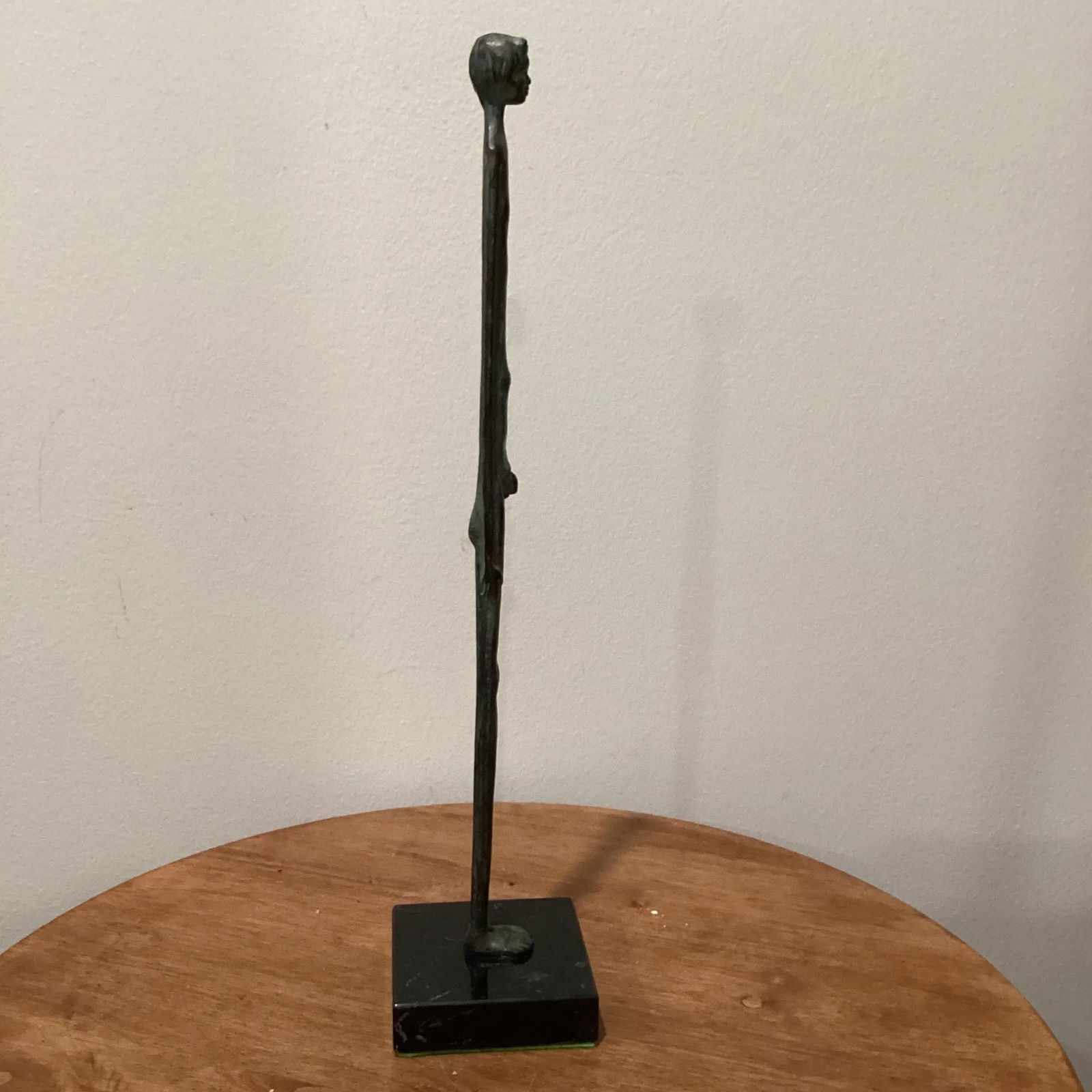 Mid 20th Century "Shadow of the Evening" Etruscan Bronze Sculpture by Museo Etrusco Guernacci Volt - 2