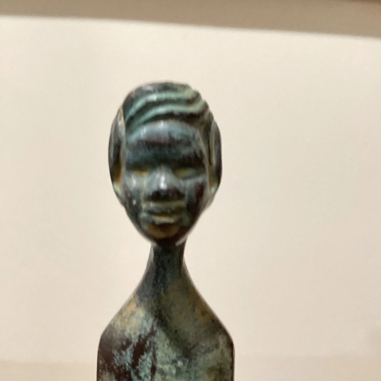 Mid 20th Century "Shadow of the Evening" Etruscan Bronze Sculpture by Museo Etrusco Guernacci Volt - 5