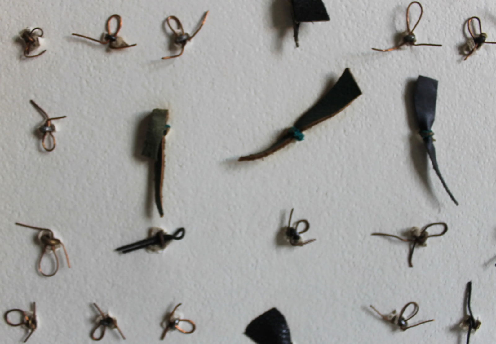 1920s Fruit Buttons Vintage in Shadow Frame, 62 - 11