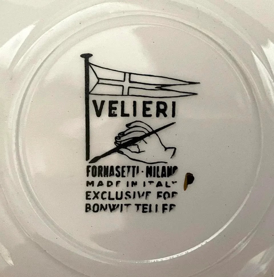 1960s Velieri "Tall Ship" Coasters by Piero Fornasetti - Set of 6 - 3