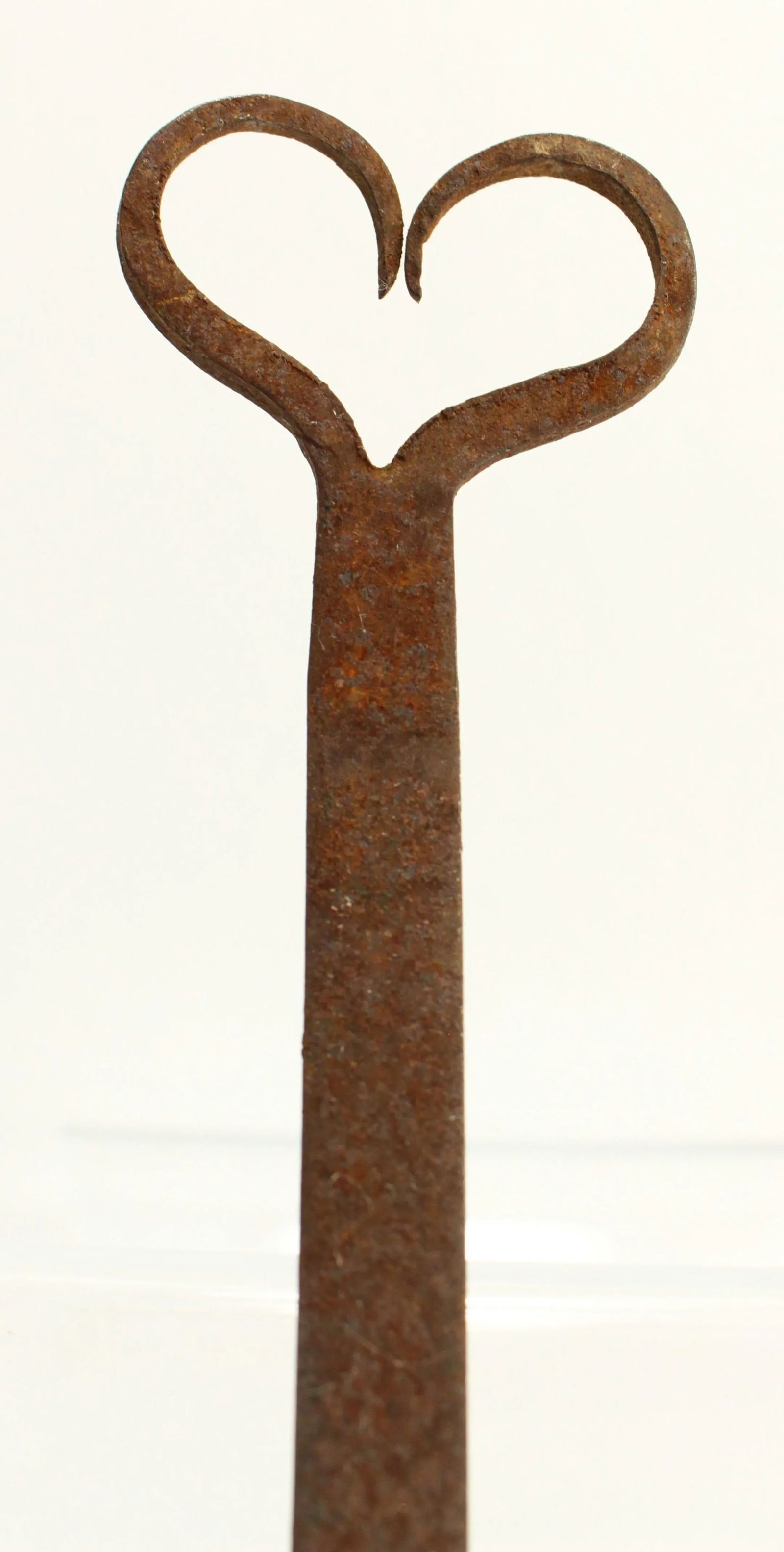 19th Century Copper Skimming Ladle Strainer Texas Lone Star Wrought Iron Handle With Hearth - 9