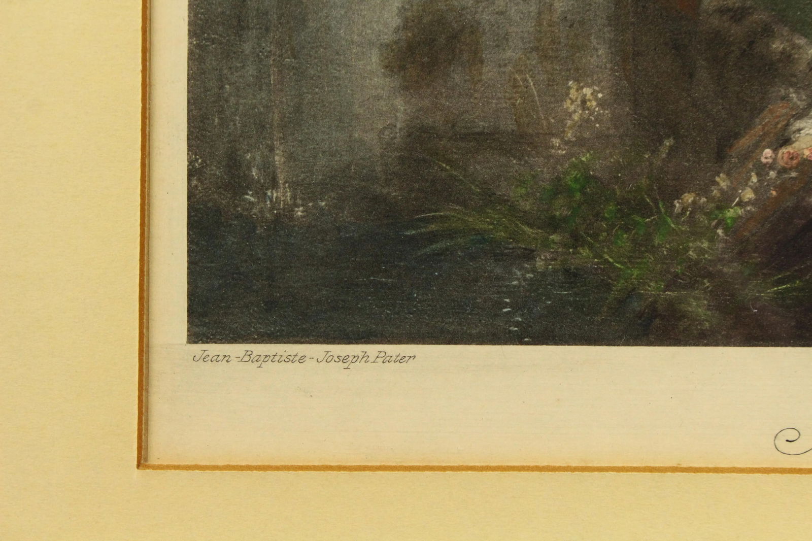 F. Hanfstaengl Antique Set of 3 Tinted Lithographs Rococo Comedia Dell'Arte - 10