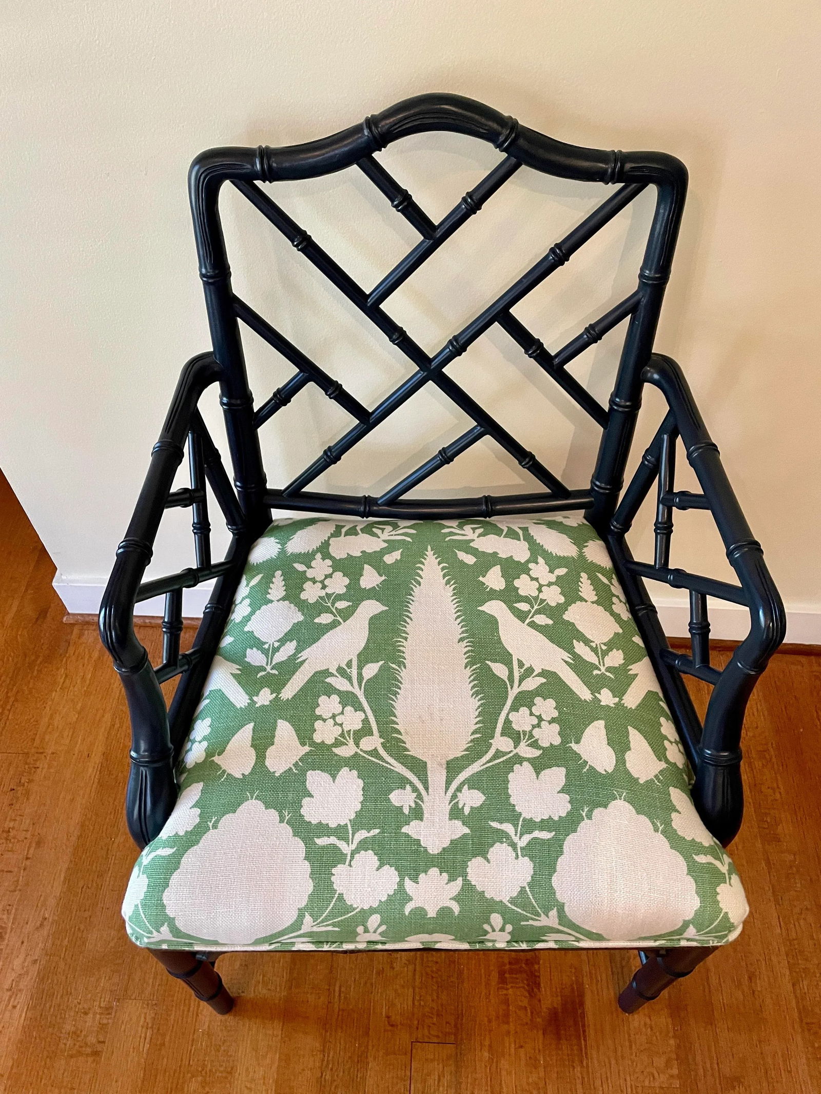 C. R. Laine Navy Blue "Betty" Arm Chair - 2