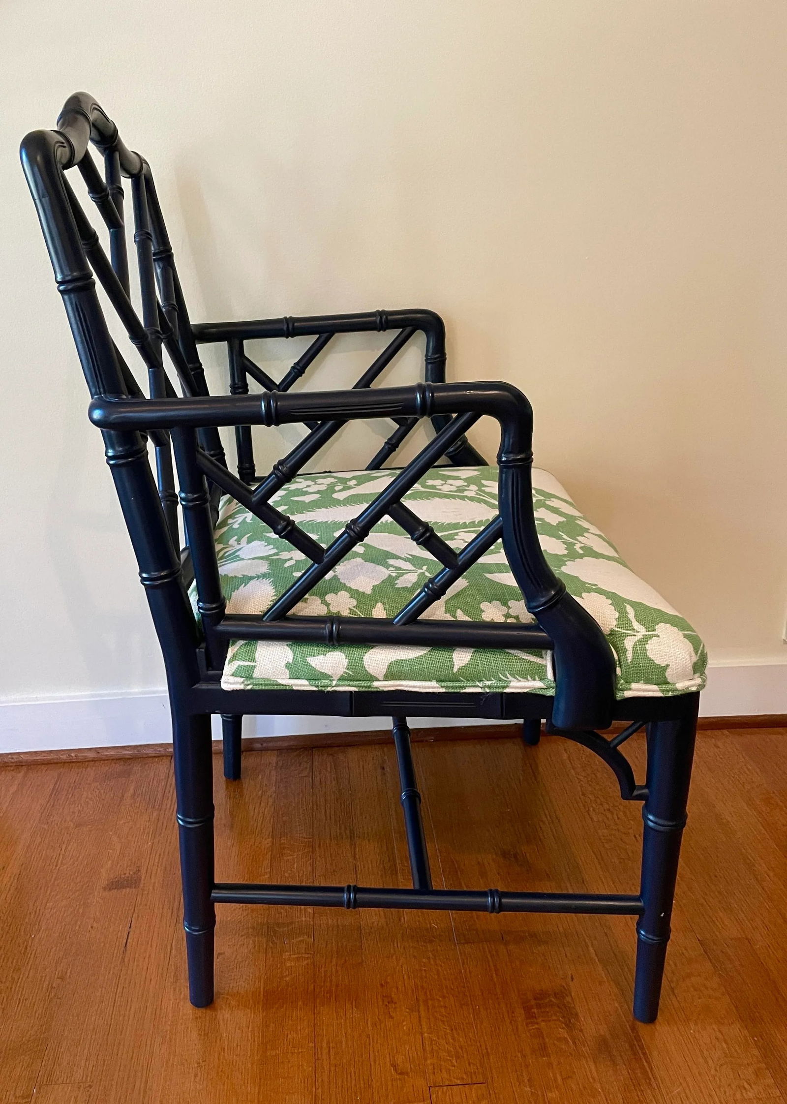 C. R. Laine Navy Blue "Betty" Arm Chair - 3