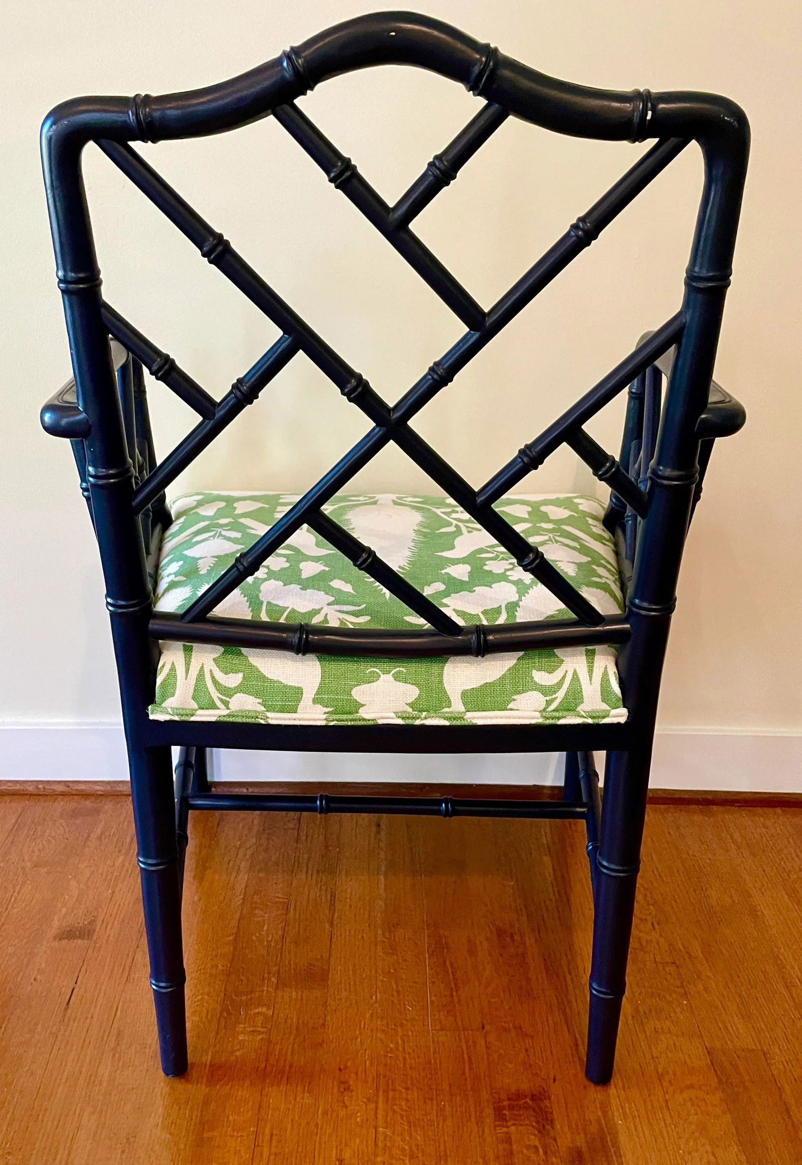 C. R. Laine Navy Blue "Betty" Arm Chair - 5