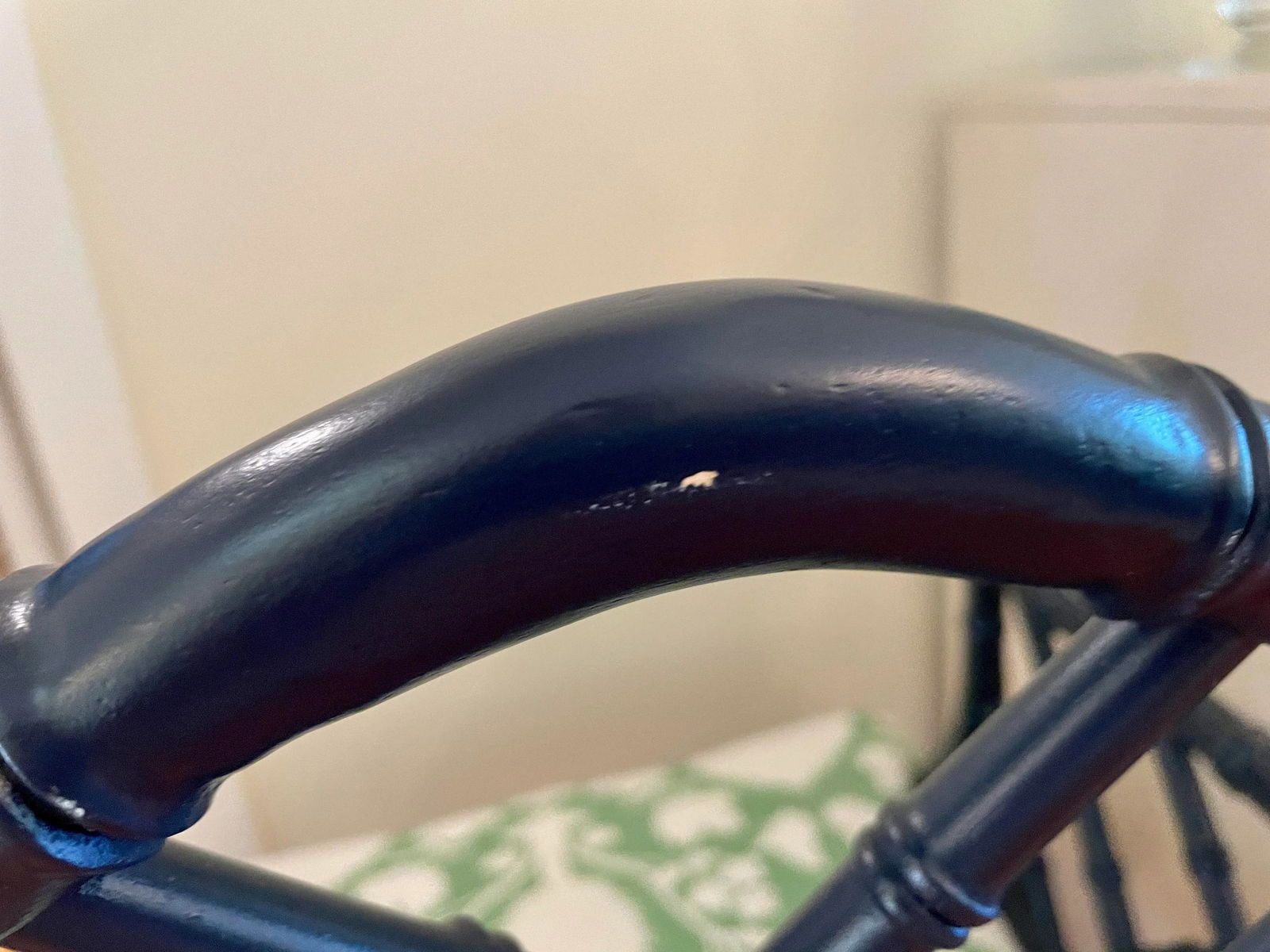 C. R. Laine Navy Blue "Betty" Arm Chair - 7