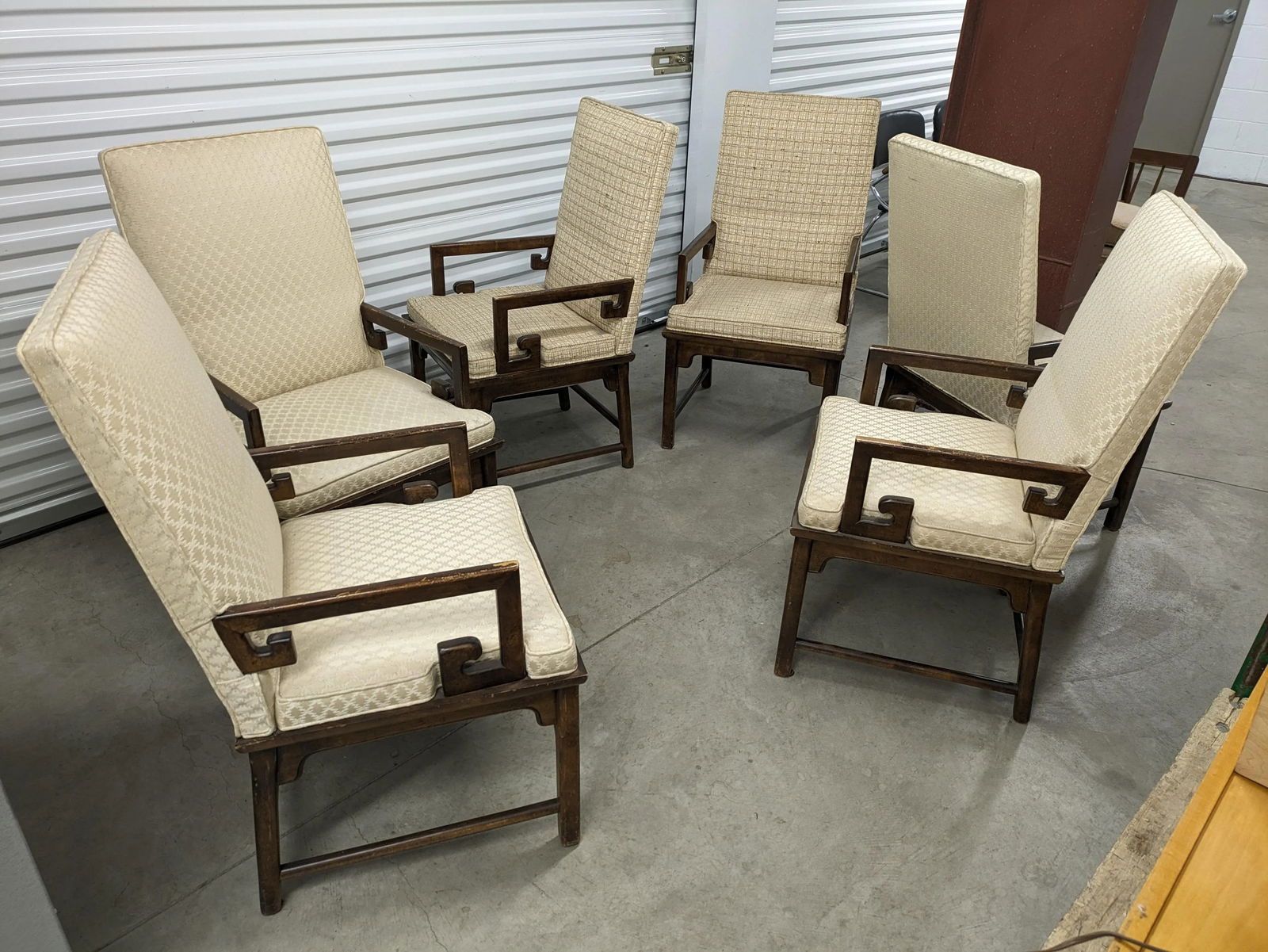 Mid 20th Century 6 James Mont Style Dining Chairs - Set of 6 - 4