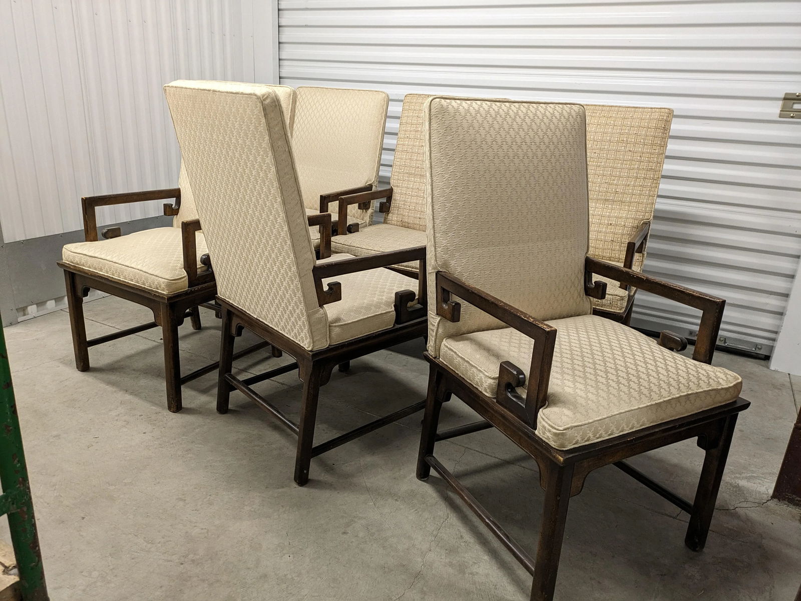Mid 20th Century 6 James Mont Style Dining Chairs - Set of 6 - 6