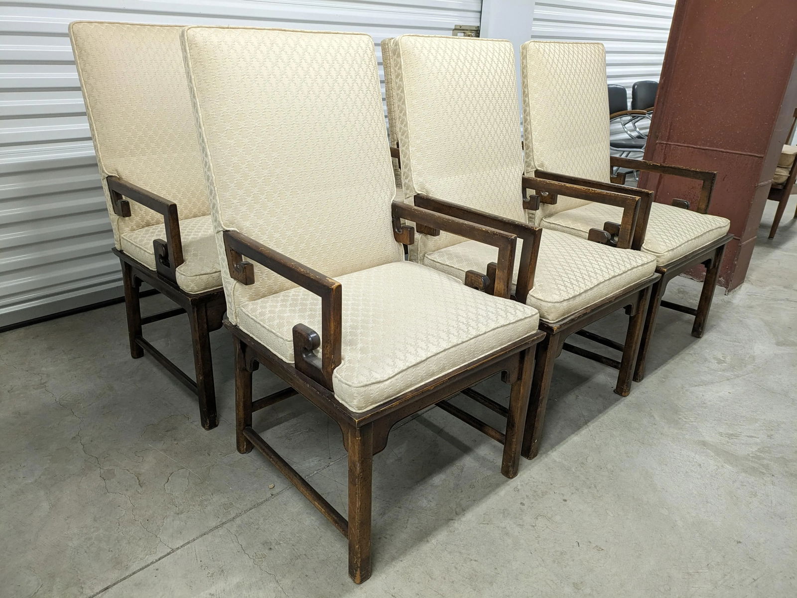 Mid 20th Century 6 James Mont Style Dining Chairs - Set of 6 - 9