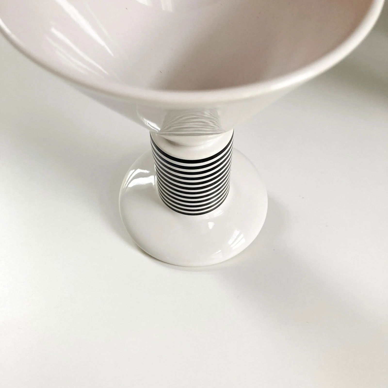 1980s Vienna Collection by Heide Warlamais Set of 5 Porcelain Barware Vessels - 12