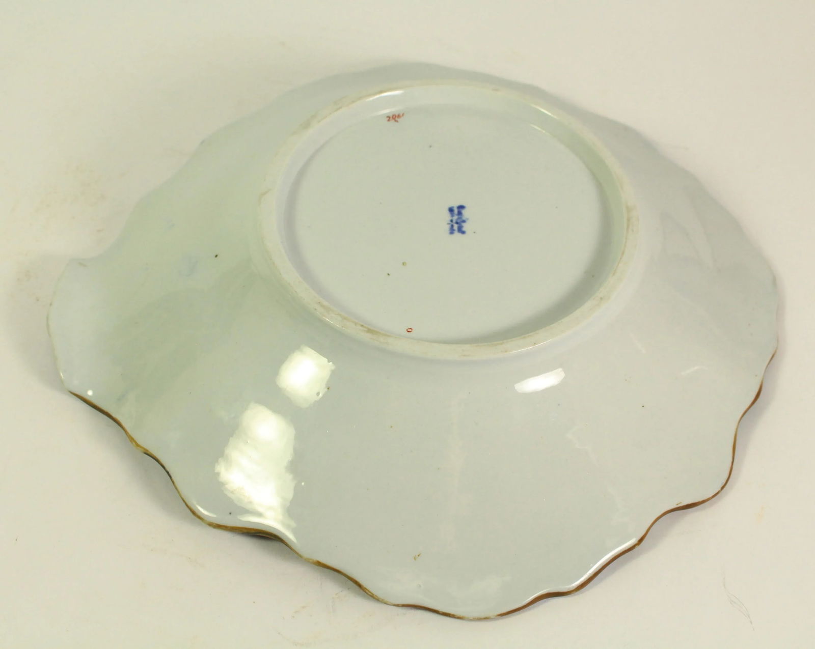 Circa 1850 Copeland Late Spode Stone China Shell Shaped Dish Cabbage Pattern 2061 - 10