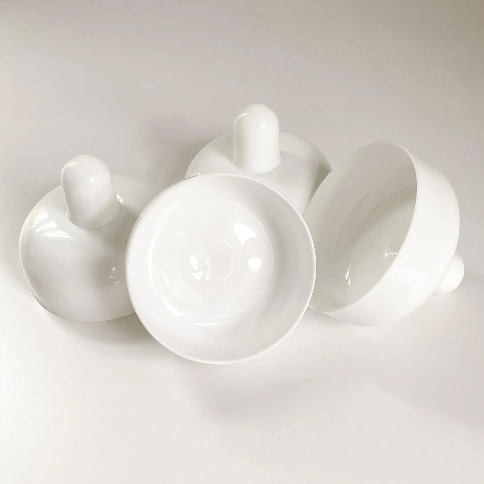 1980s Jorma Vennola for Iittala Finland Kaveri Champagne Coupe Glassware- Set of 4 - 12