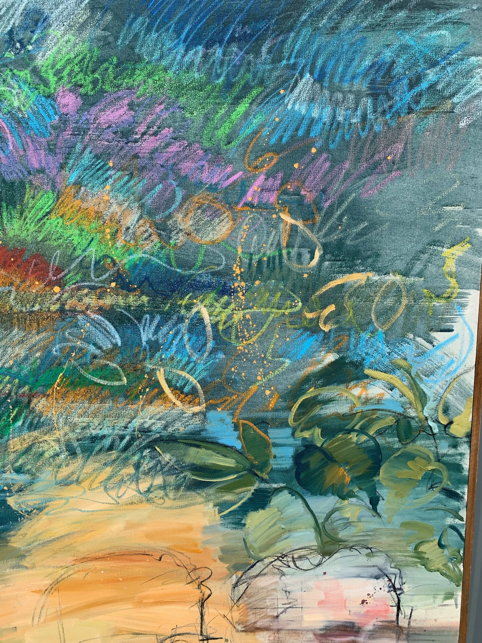 Large Scale Surrealist Painting on Canvas - 4