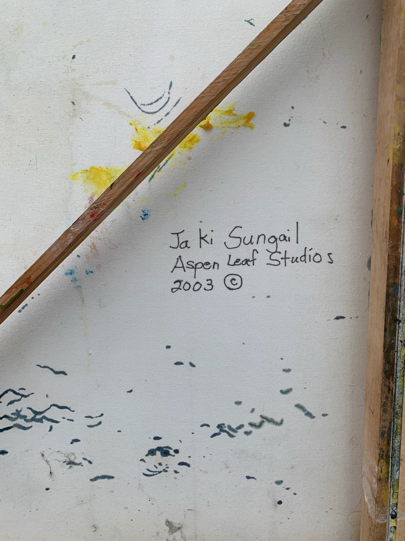 Large Scale Abstract Painting - 10