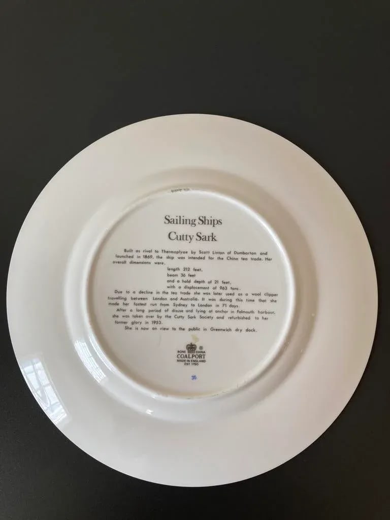 Mid 20th Century English Porcelain Nautical Desk Jewelry Dish With Rope Design by Coalport - 10