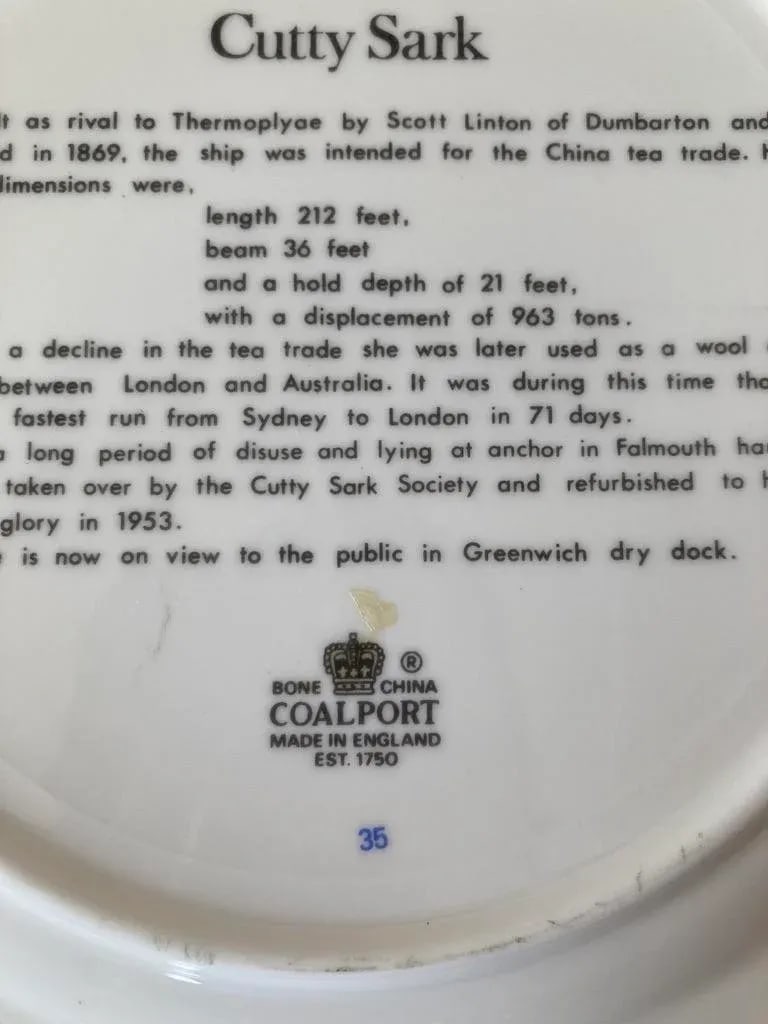 Mid 20th Century English Porcelain Nautical Desk Jewelry Dish With Rope Design by Coalport - 11