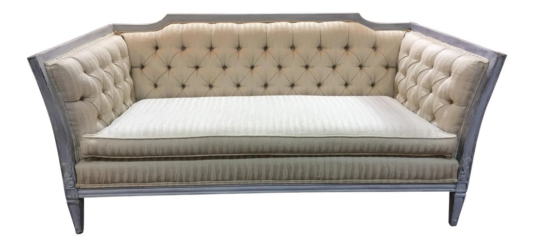 Late 20th Century Vintage Custom Swedish Gustavian Style Sofa (1 of 13)