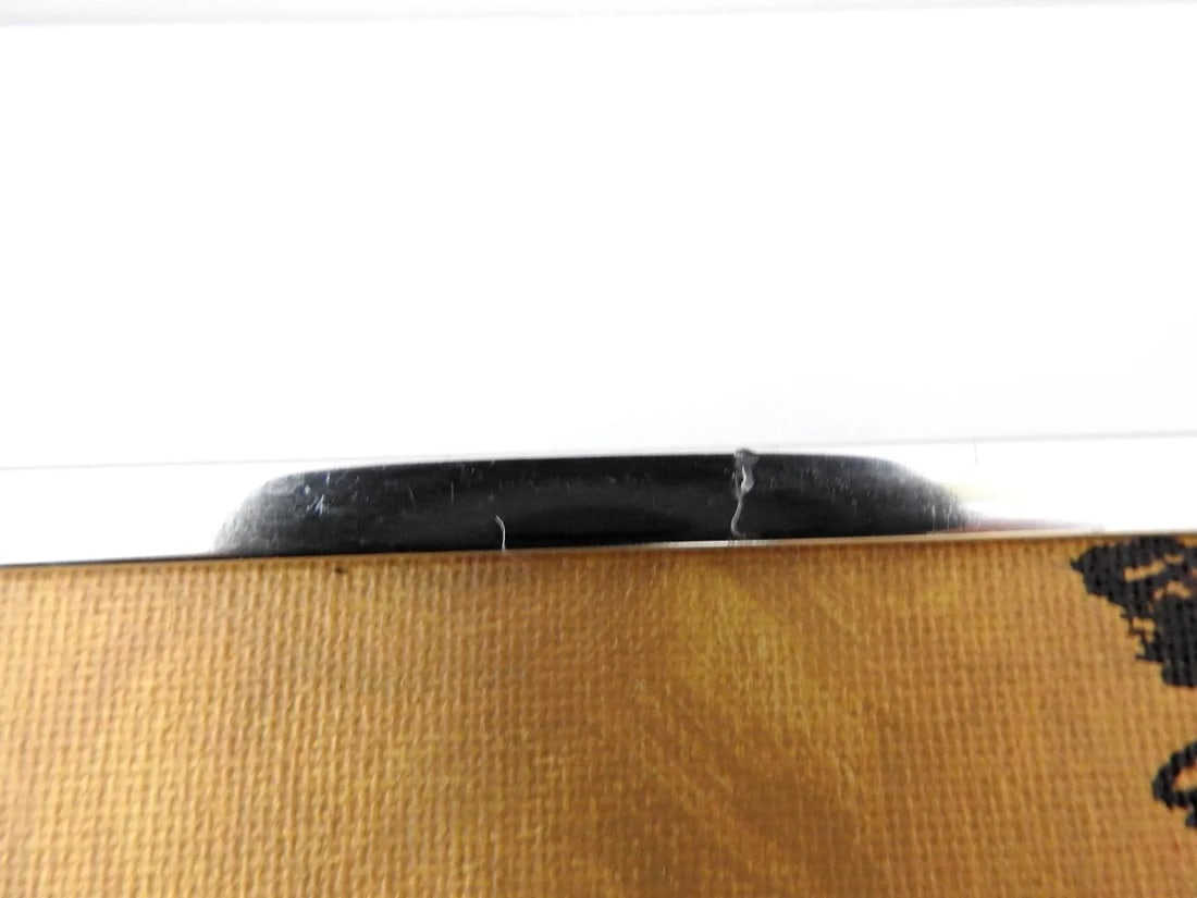 Oil Still Life Painting on Canvas Panel Bottles Vase Cube, Framed - 10