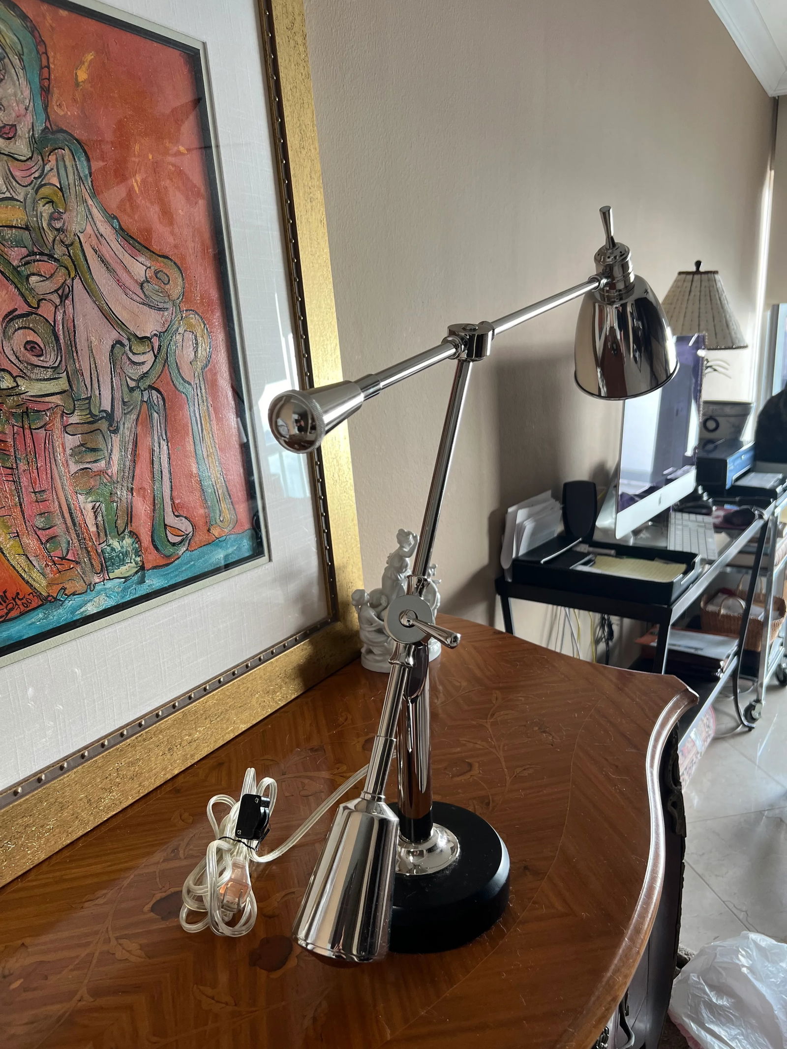 Set of 2 Ethan Allen Desk Lamps - 4