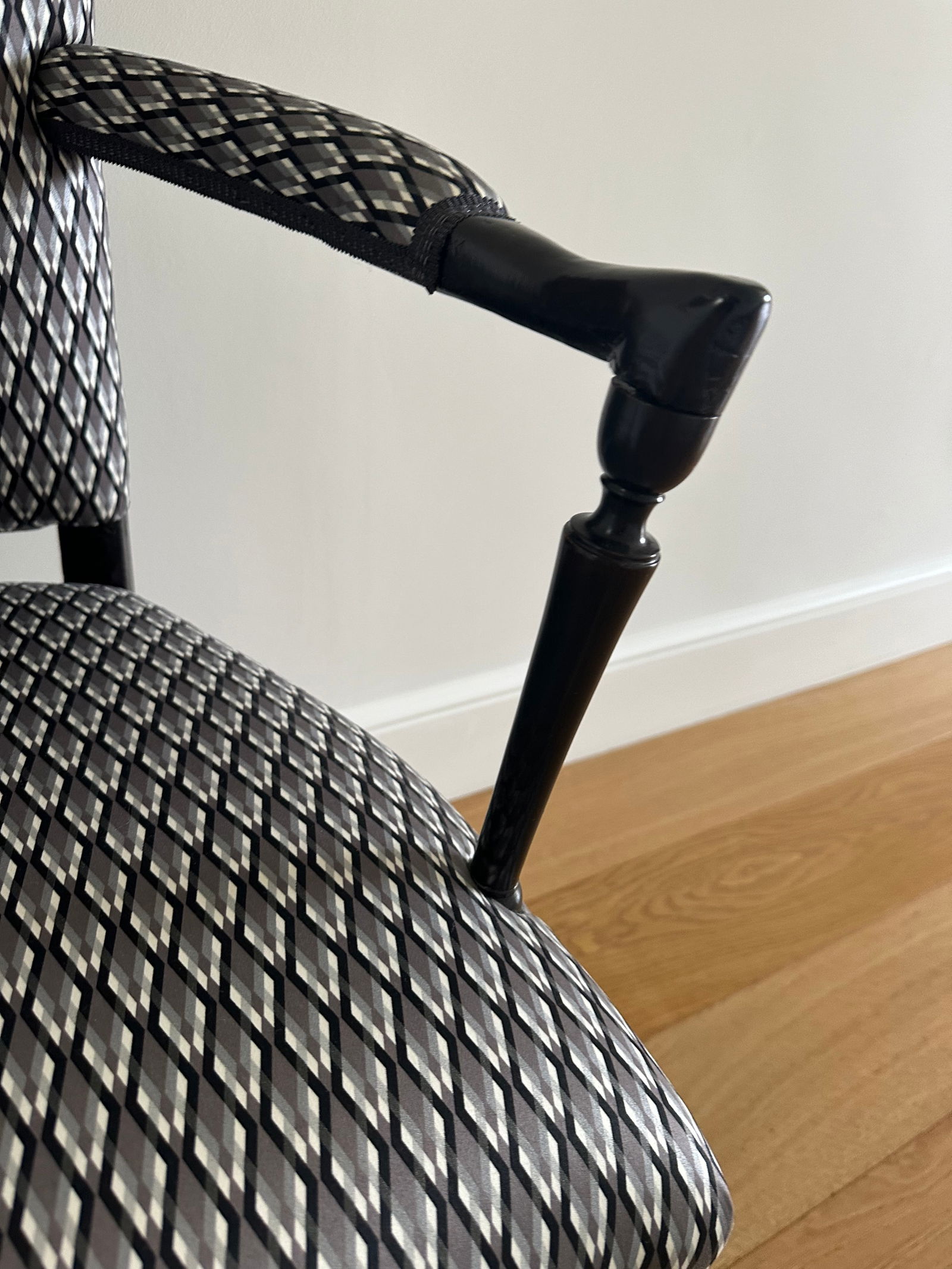 Pair of 1930s French Provincial Upholstered Armchairs - 8