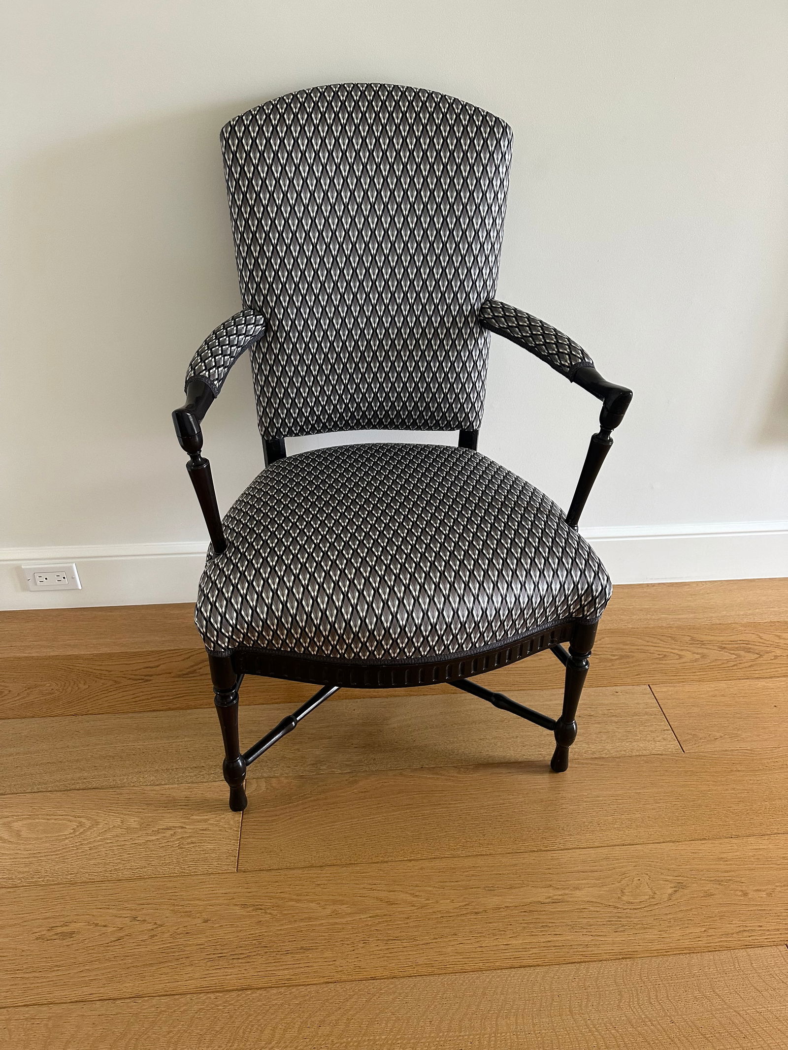 Pair of 1930s French Provincial Upholstered Armchairs - 9