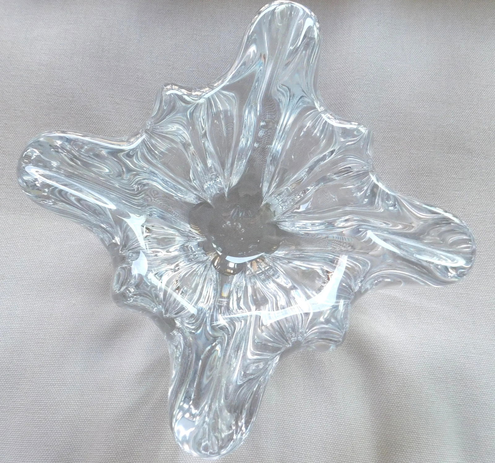 Mid Century French Cristalleries De Baccarat Signed Crystal Bowl, Ashtray - 4
