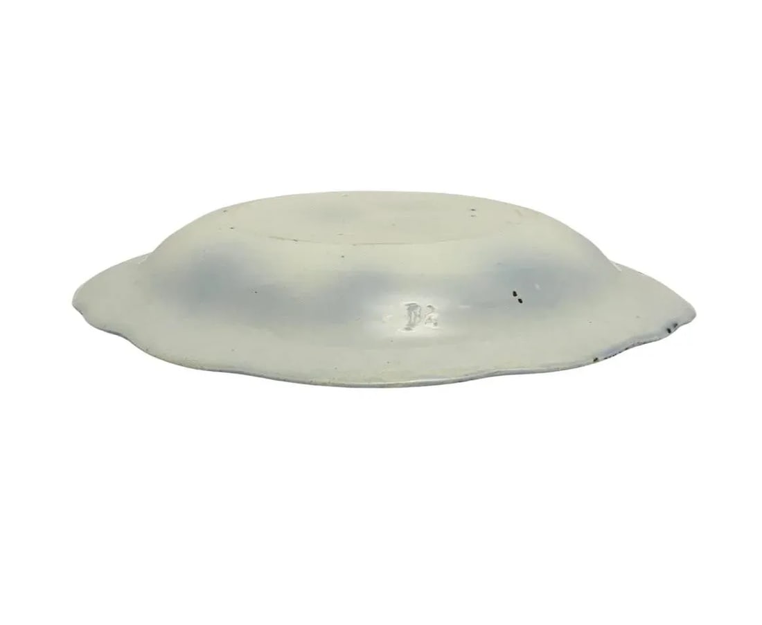 Vintage Keswick Flow Blue Oval Serving Bowl by Wood and Son England - 7