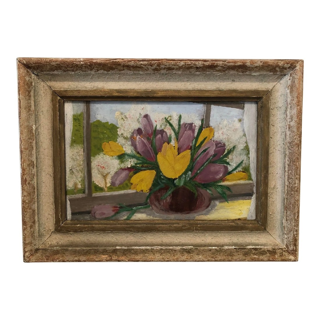 Vintage Swedish Tulip Still Life Painting (1 of 8)