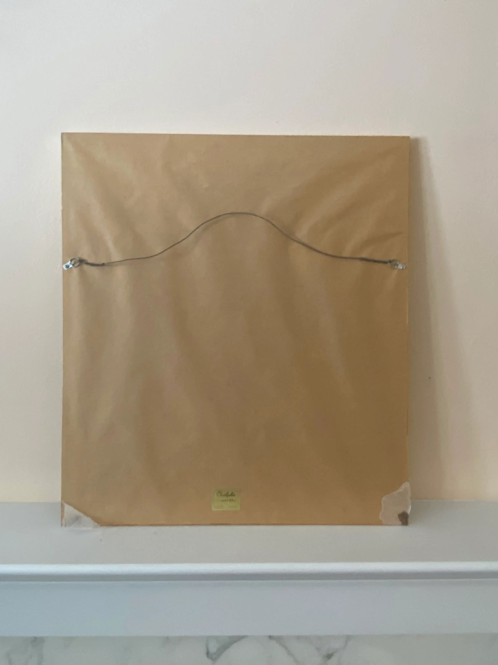 Hand Painted Egyptian Women Painting on Papyrus - Signed & Framed - 6