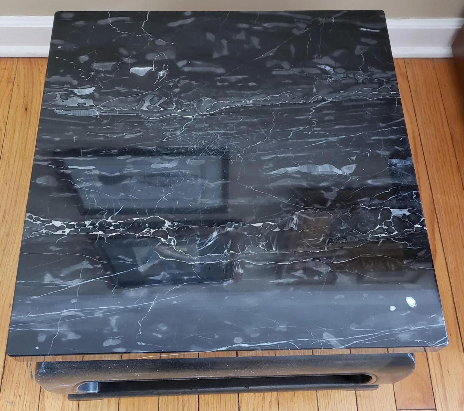 1950s Asian Baker Marble Coffee Table - 2