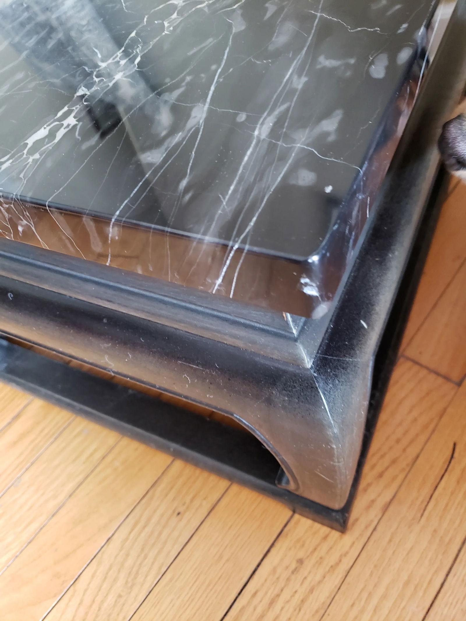 1950s Asian Baker Marble Coffee Table - 7