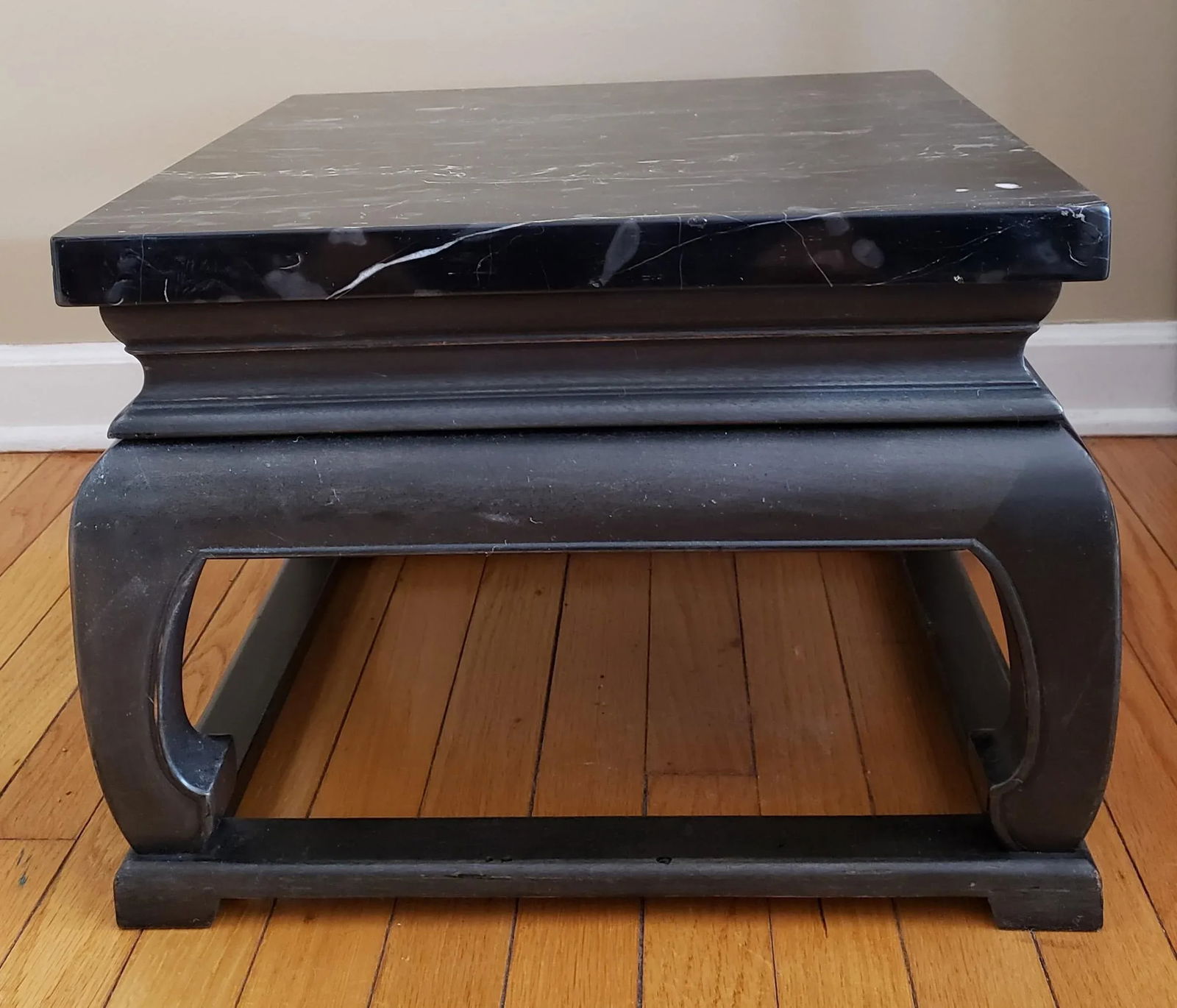 1950s Asian Baker Marble Coffee Table - 9