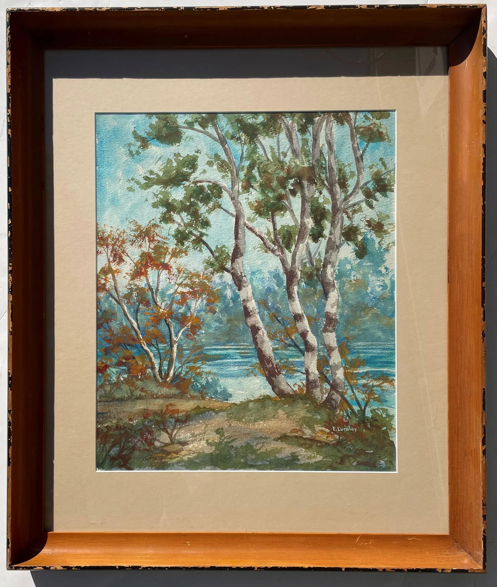 Watercolor Landscape by E. Lumley - 5