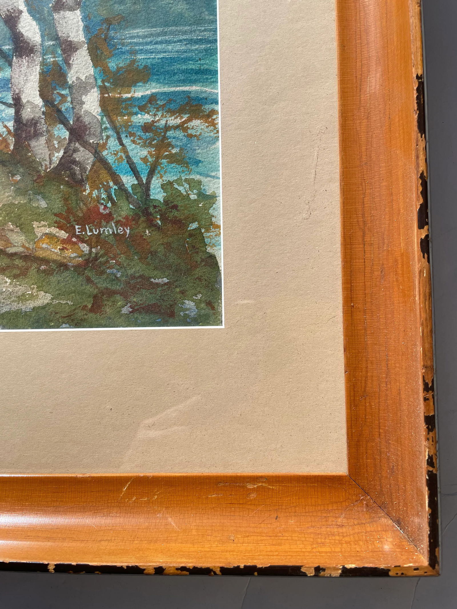 Watercolor Landscape by E. Lumley - 7