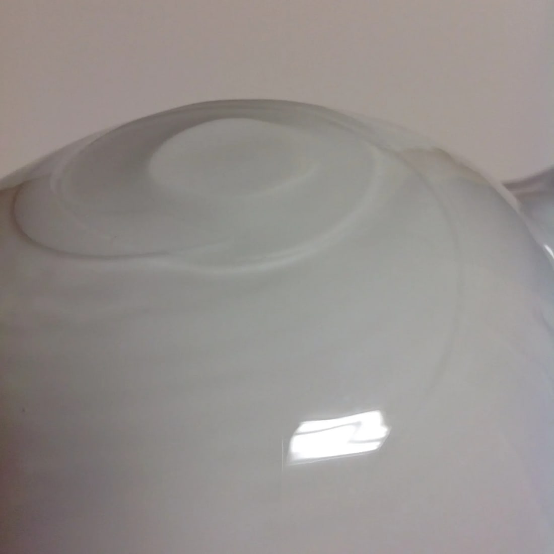 Red Murano Bowl With Gold Inclusions - 6