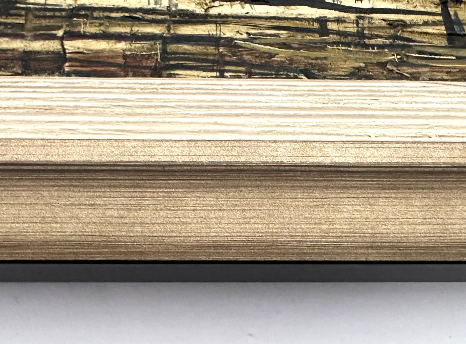 Original Signed Carl Thorp Oil Painting of Nyc - 5