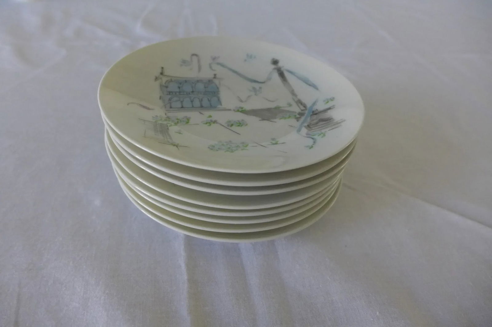 1960s Rosenthal Plaza 40 Piece China Set 8 Place Settings Raymond Loewy German - 9
