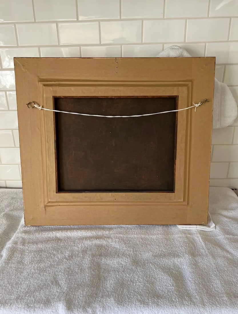 Arthur James Stark Thatched Cottage Landscape Painting, Framed - 11