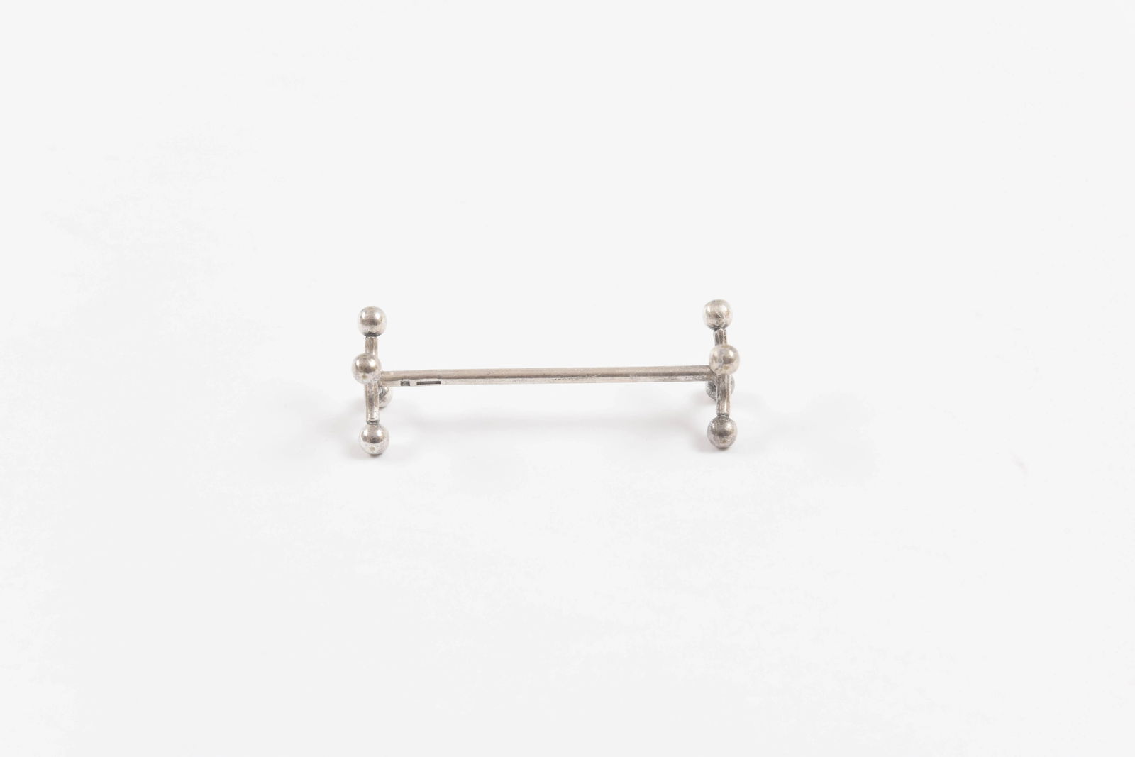 11 Christofle Knive Rests, Silver Plated Hand Chased Details - 7