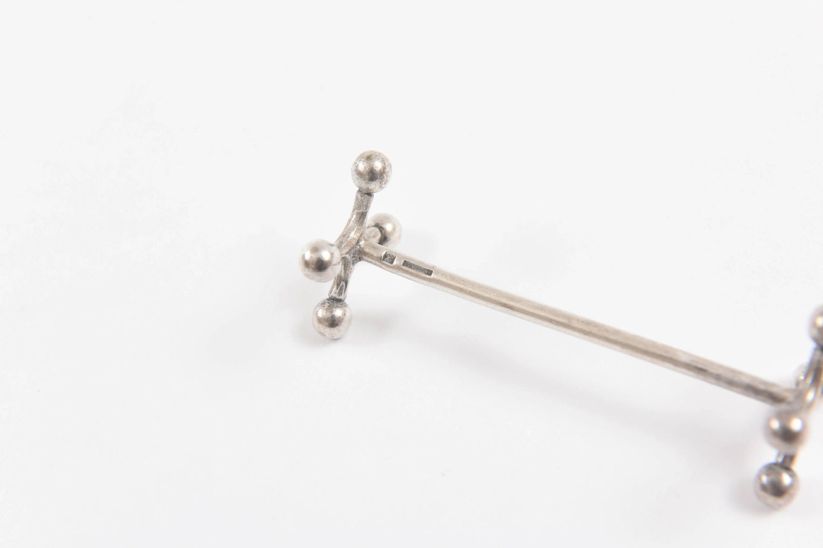 11 Christofle Knive Rests, Silver Plated Hand Chased Details - 8