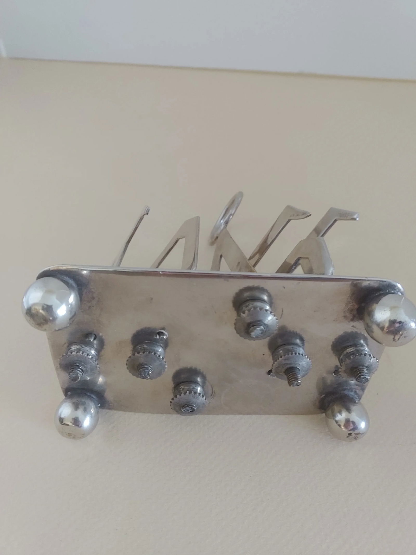 Vintage English Toast Caddy - 4