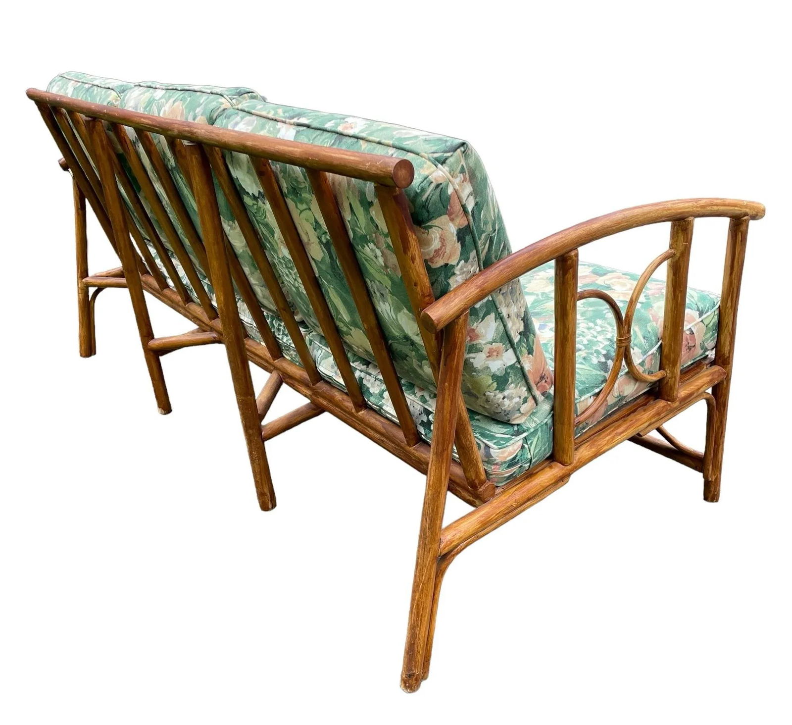Vintage Sofa Ficks Reed Style Patio Furniture Sofa - 4