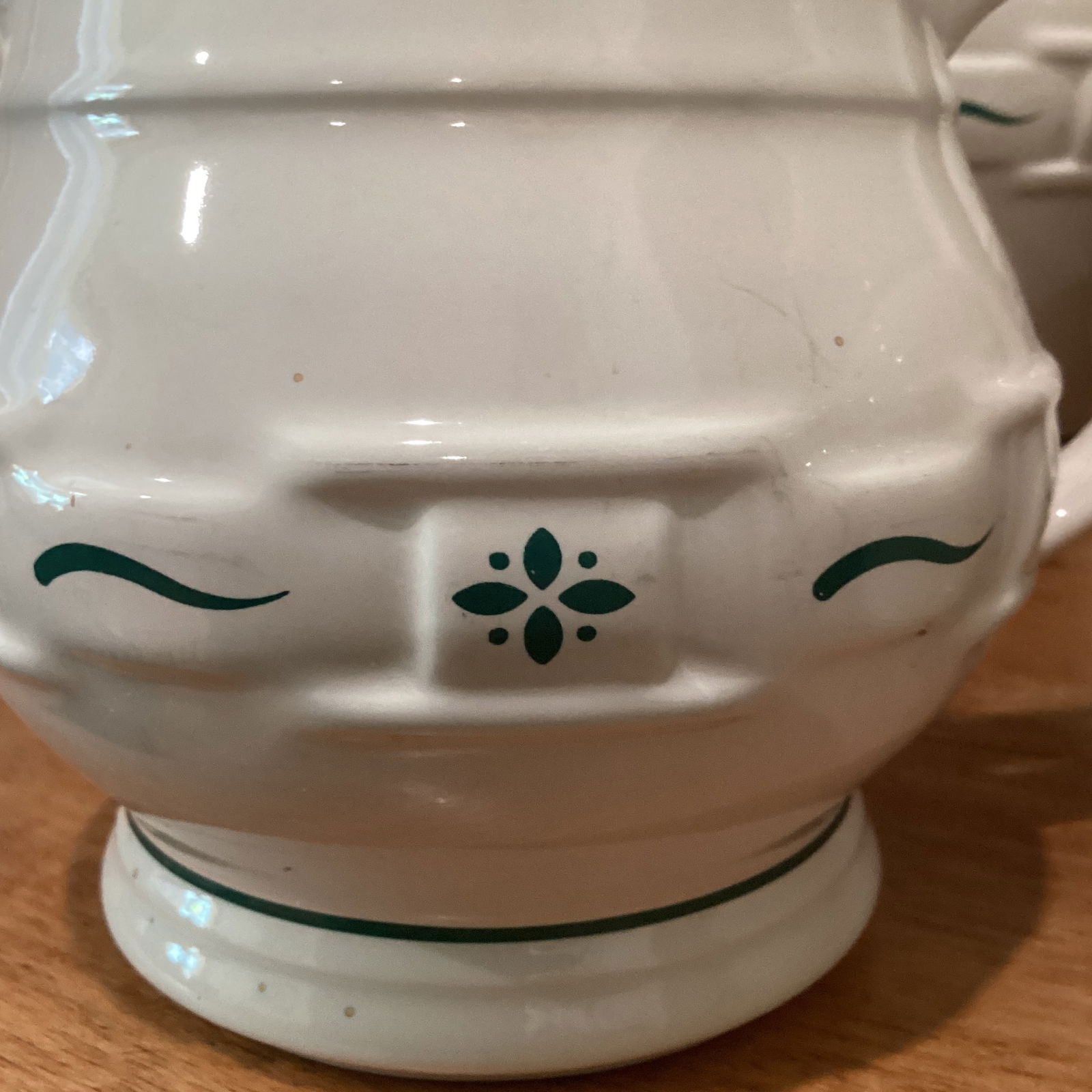 Mid 20th Century Retired Longaberger Pottery Original Woven Traditions Heritage Collection Set- 5 Pi - 7