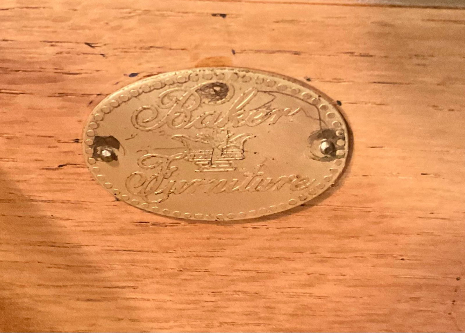 1960s Baker Furniture Mid-Century Modern Rosewood Side End Table With Drawer - 11